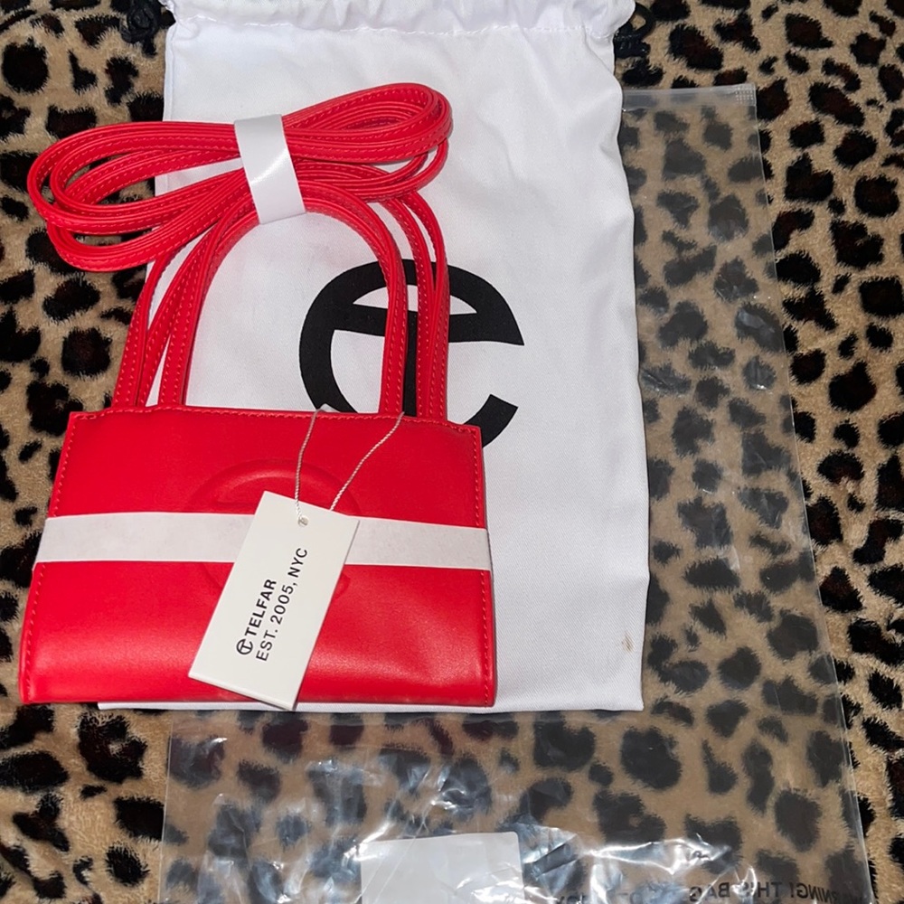 Red TELFAR Bag (BRANDNEW)